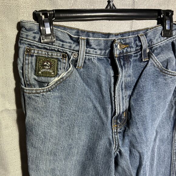 Lot of 2 Cinch Jeans Straight Leg Jeans 30 x 36 & 31 x 36 Western medium wash - Picture 3 of 15